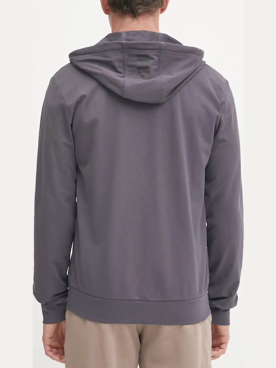 Sweatshirt with Hood Asphalt