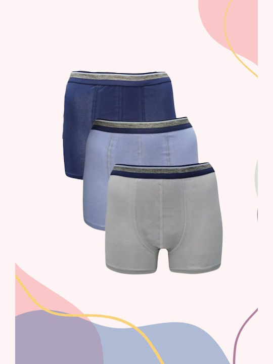 Onurel Set of Kids' Boxers Multicolored 3pcs