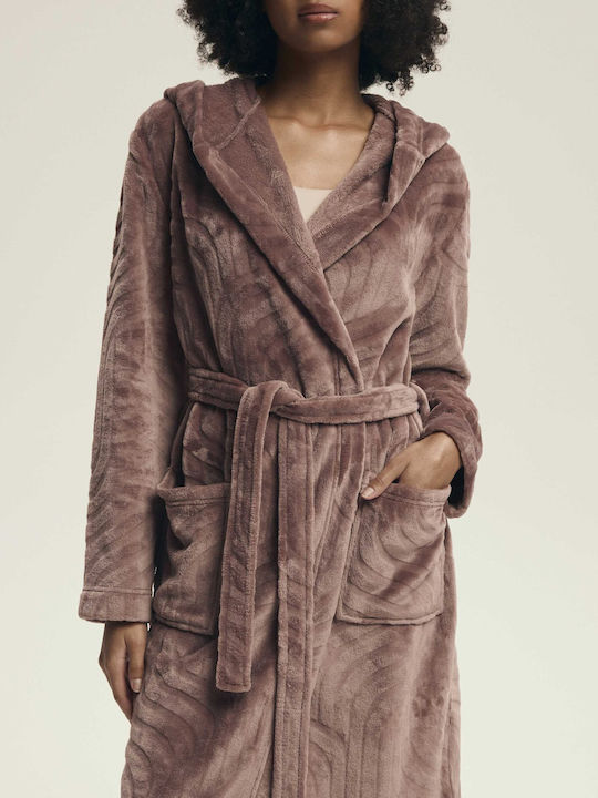 Henderson Winter Damen Robe Burgundisch