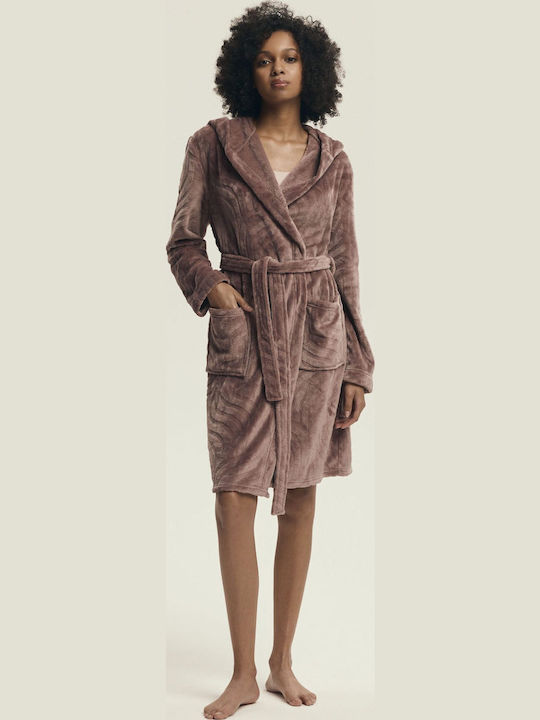 Henderson Winter Damen Robe Burgundisch