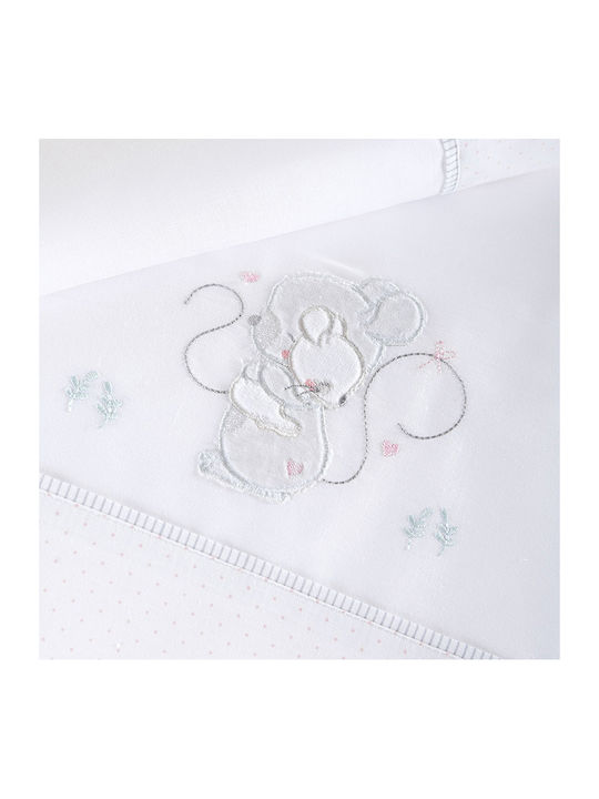 Rythmos Blanket Cot Waffle Pink 120x150cm