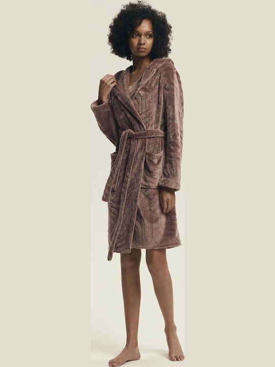 Henderson Winter Damen Robe Burgundisch