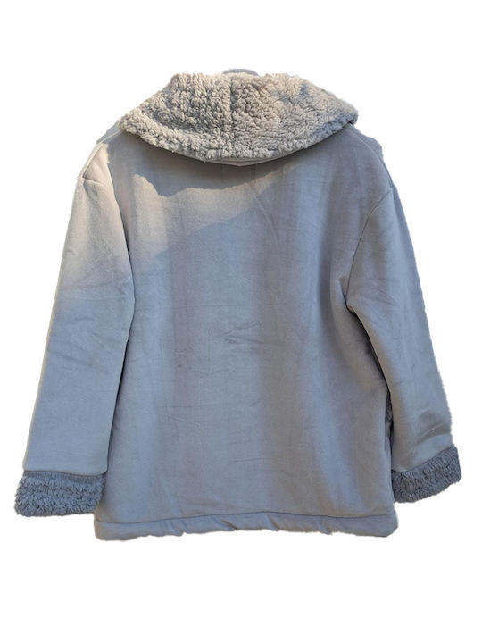 Muydemi Winter Women's Pyjama Jacket Gray