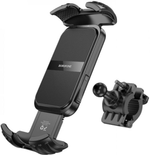 Borofone Halterung Telefon Motorrad mit verstellbarem Arm für Lenkrad