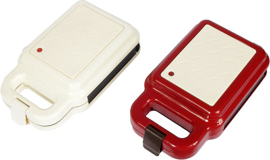 Bass Polska Sandwich Maker Grill 900W Red