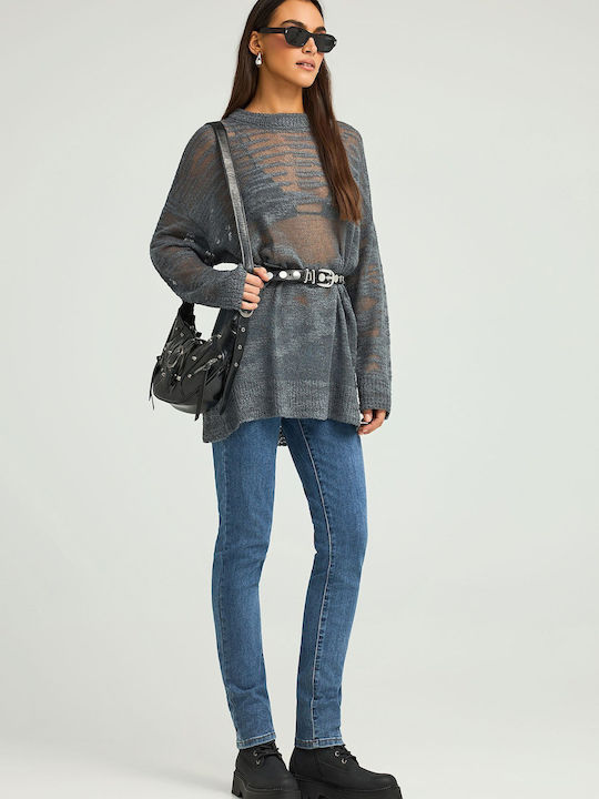 High Waist Women's Jean Trousers in Skinny Fit