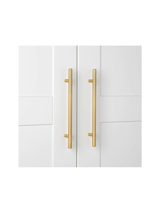 Import Hellas 4797 Handgriff Möbelgriff aus Metallisch Matte Gold 368mm (Zentrenabstand 288mm) Importhellas-4797-288-GOLD 1Stück