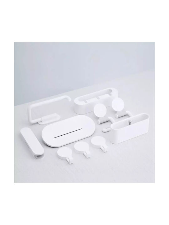 Xiaomi Youpin Hl 5 1 Bathroom Accessory Set Toilet Hook Base
