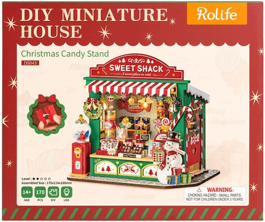 Rolife Wooden Construction Toy for Children 14++ Years