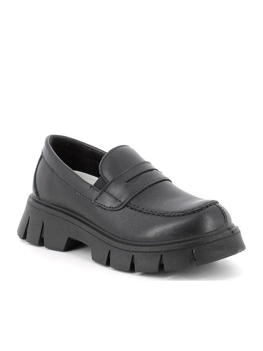 Pantofi copii din piele Negri