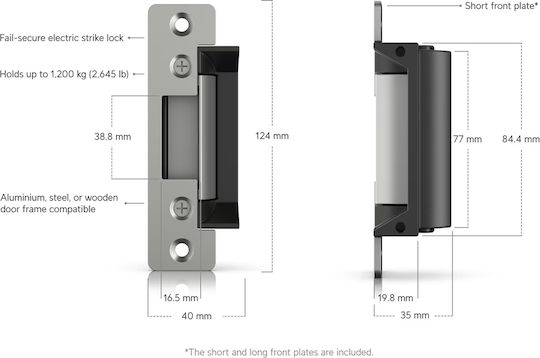 Ubiquiti Unifi Access UACC-Lock-Strike-Secure-15mm
