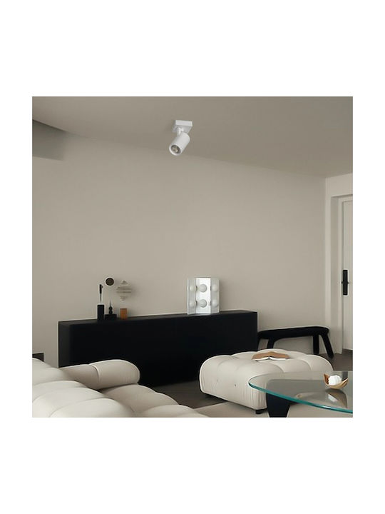 kelvo Single Spot with Socket GU10 in White Color