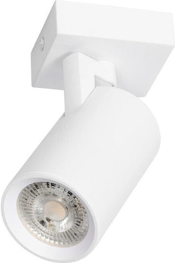kelvo Single Spot with Socket GU10 in White Color