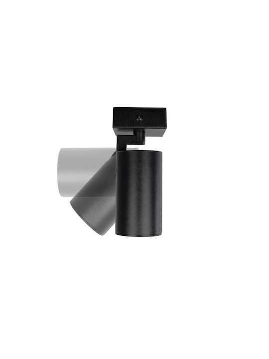 kelvo Single Spot with Socket GU10 in Black Color