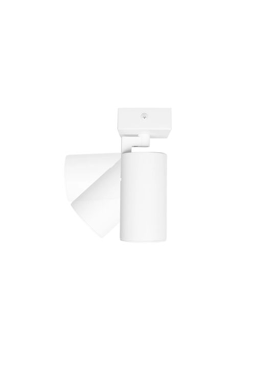 kelvo Single Spot with Socket GU10 in White Color