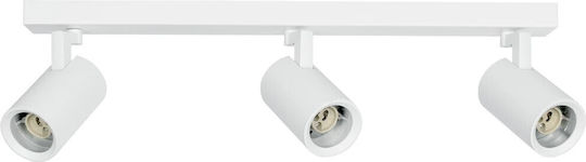 kelvo Triple Spot with Socket GU10 in White Color
