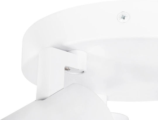 kelvo Triple Spot with Socket GU10 in White Color