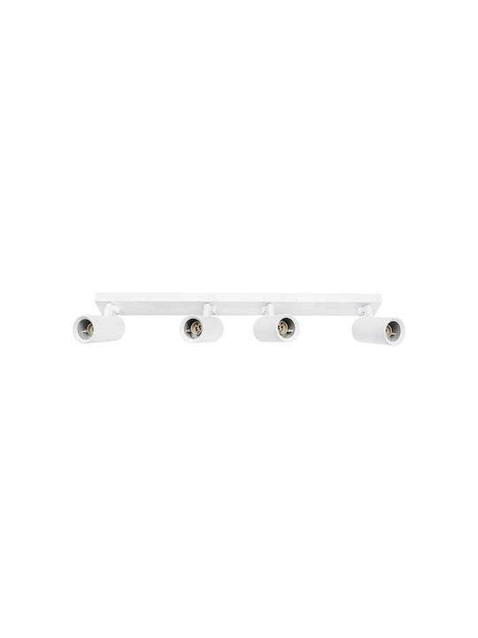 kelvo Spot with 4 Lights and with Socket GU10 in White Color