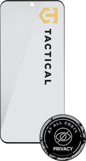 Tactical 5D 0.33mm Full Glue Privacy Tempered Glass Black (Redmi Note 14 Pro 4G)