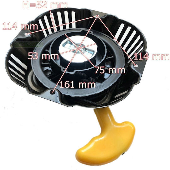 Starter Tiller Water Pump Generator Loncin Lc165f Lc170f