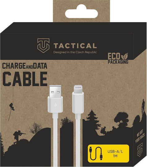 Tactical USB to Lightning Cable Λευκό 1m