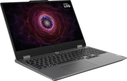 Lenovo LOQ 15ARP9 15.6" IPS FHD 144Hz (Ryzen 5-7235HS/12GB/512GB SSD/GeForce RTX 4050/W11 Home) Luna Grey (US Keyboard)