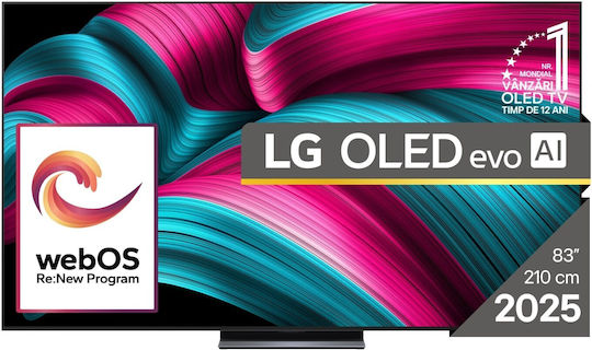 LG Smart Television 83" 4K UHD OLED Evo AI C5 HDR (2025)