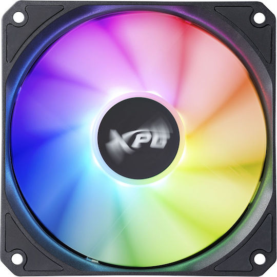 Adata XPG Vento R Reverse Blade Case Fan 120mm 1600rpm 65cfm with ARGB Lighting and 4-Pin PWM Connection