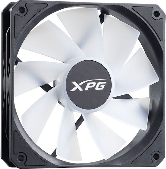 Adata XPG Vento R Reverse Blade Case Fan 120mm 1600rpm 65cfm with ARGB Lighting and 4-Pin PWM Connection