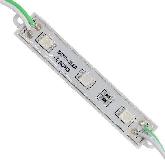 GloboStar LED Module 12V 0.8W Πράσινο 20τμχ 65003