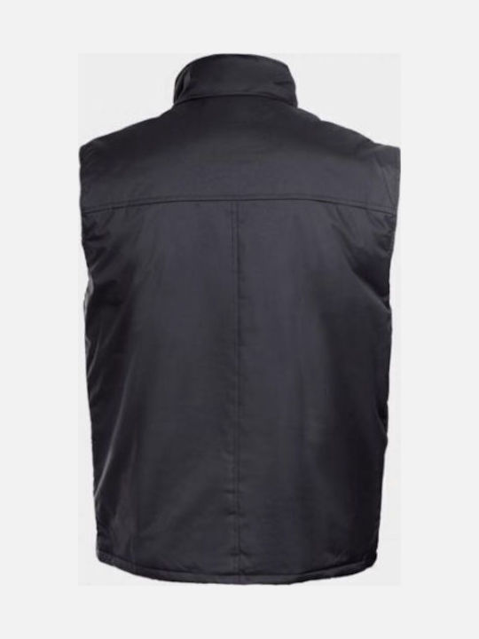 Stenso Preston Men's Safety Vest Black