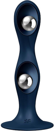 Satisfyer Double Ball-r Dildo with Suction Cup Copper