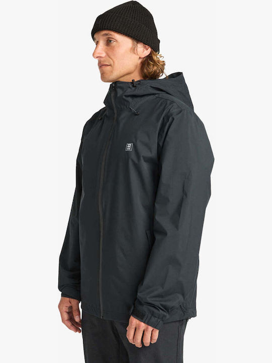 Rainstorm 10k Μπουφάν Αδιάβροχο Black