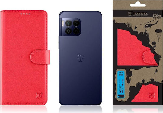 Tactical Back Cover Δερμάτινο / Πλαστικό Κόκκινο (T-Mobile, T Phone 2 Pro 5G)