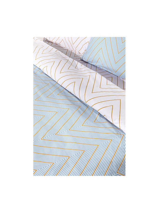Guy Laroche Duvet Cover Set Single with Pillowcase 165x225 Canyon Sky