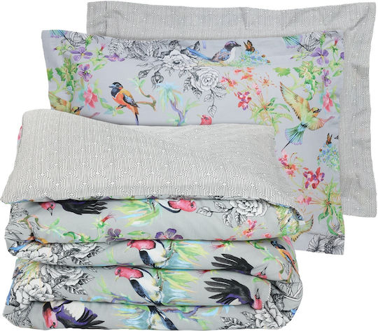 Das Home Set Husă de Pilotă Bumbac Super Dublă cu 2 Fețe de Pernă 220x240 3177 Multicolor