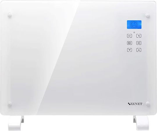 Zenet Конвектор Стена 1500W с Електронен Термостат 67x50см Бял