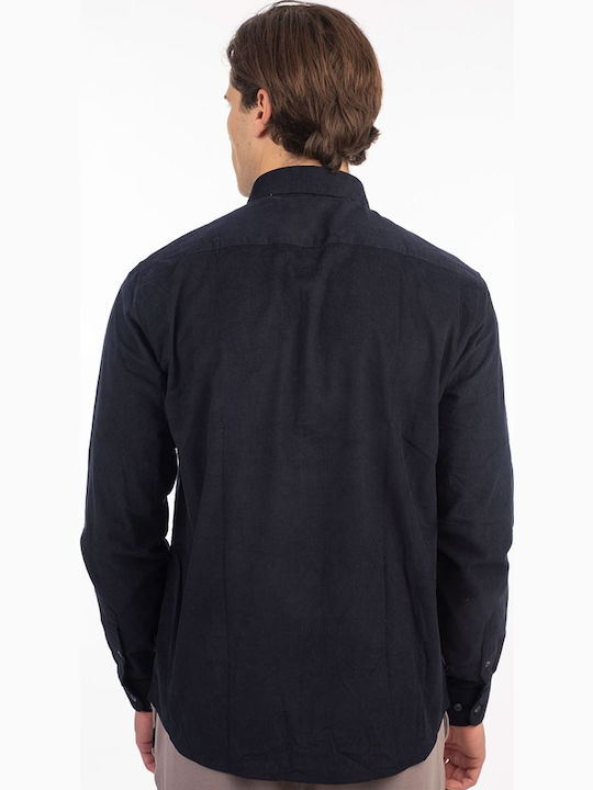 Langärmlig Hemd Blue