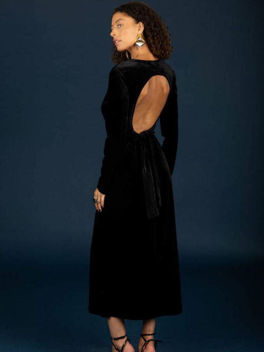 Evening Dress Jet Black
