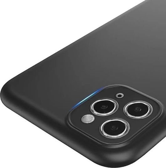 Hurtel Задна корица Силикон Черен (Galaxy S25 FE)