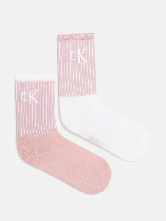 Calvin Klein Women's Socks Pink 2Pack