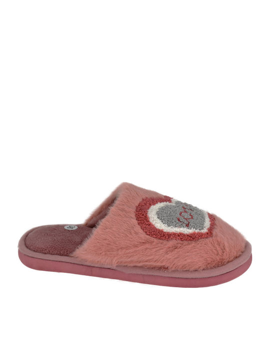 Winter Women's Slippers Pink