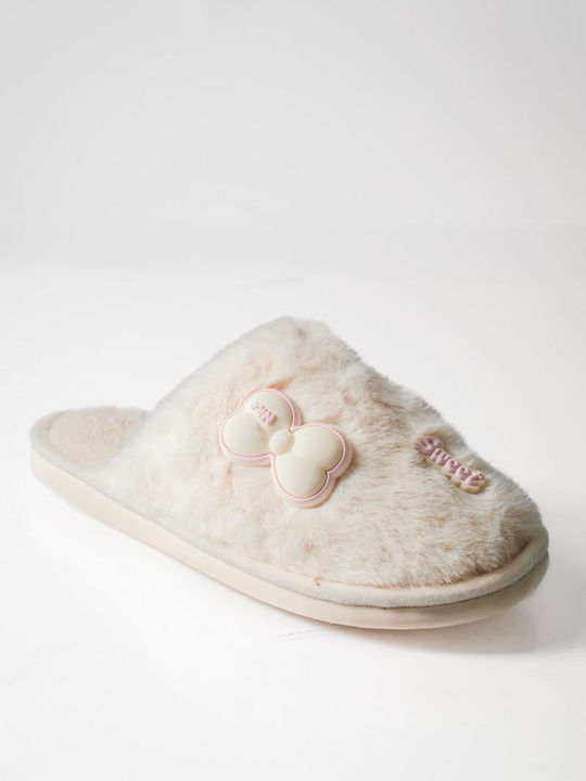 Winter Women's Slippers White
