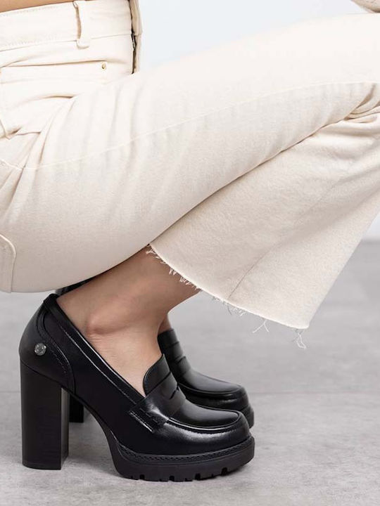 Pumps Mit Plateau Schwarze