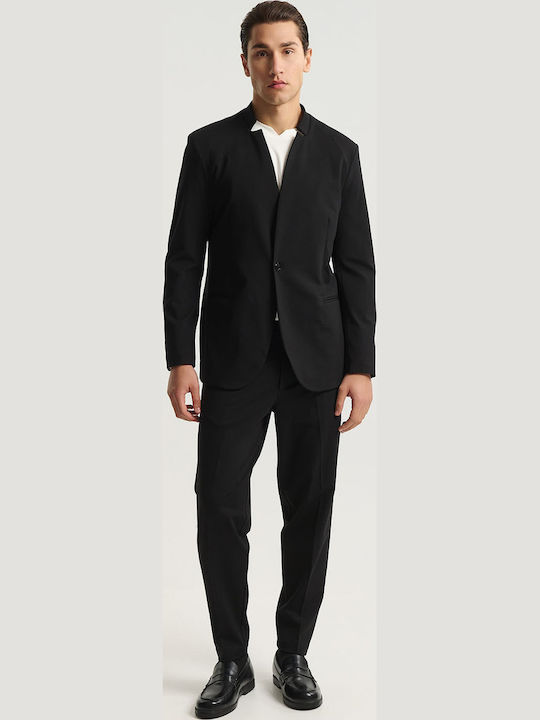 Trousers in Regular Fit Black