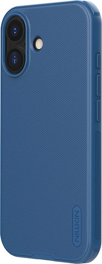 Nillkin Super Frosted Pro Umschlag Rückseite Kunststoff / Silikon Blau (iPhone 17)