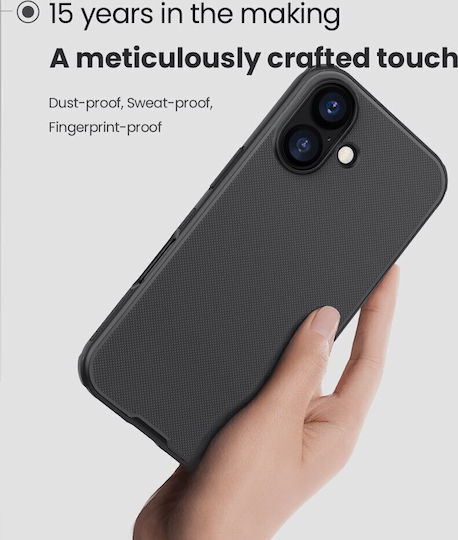 Nillkin Super Frosted Pro Umschlag Rückseite Kunststoff / Silikon Blau (iPhone 17)