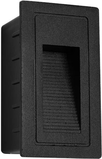 kelvo Stepart Wandmontierte Außenleuchte LED IP65 3W mit Warmweiß Licht 5.5x6x10εκ.