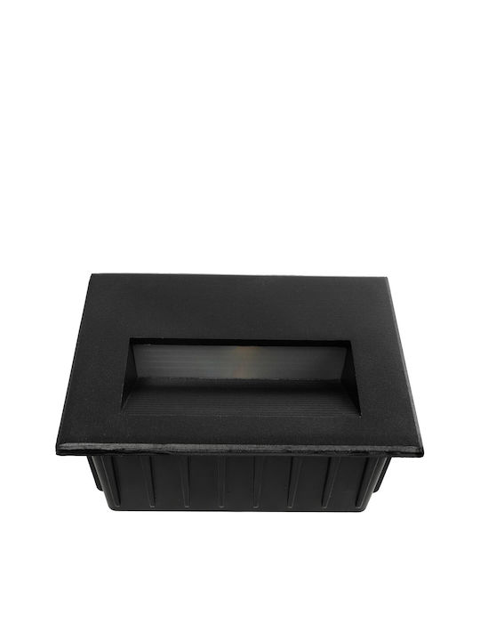 kelvo Stepart Wandmontierte Außenleuchte LED IP65 6W mit Warmweiß Licht 11.5x5.3x8.3εκ.