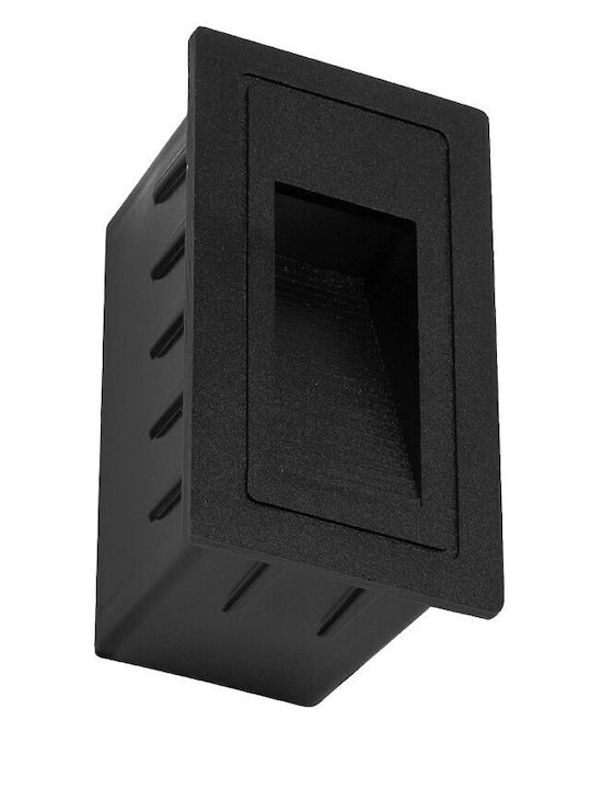 kelvo Stepart Wandmontierte Außenleuchte LED IP65 3W mit Warmweiß Licht 5.5x6x10εκ.